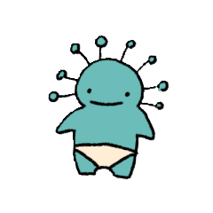 [LINEスタンプ] 青カビマン