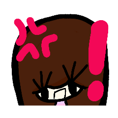 [LINEスタンプ] 乱暴なすず本 買いもの