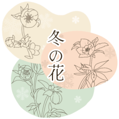 [LINEスタンプ] 大人かわいい♡冬の花・植物【丁寧・敬語】