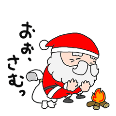 [LINEスタンプ] 12月のサンタさん