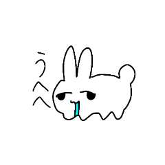 [LINEスタンプ] うさぎつぁんとねこつぁん