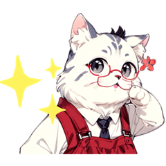 [LINEスタンプ] ねこ猫商事（株）