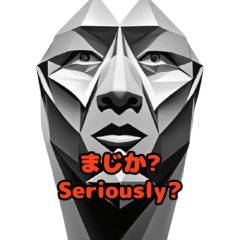 [LINEスタンプ] 折り紙表情スタンプ