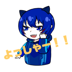 [LINEスタンプ] 近未来系Vtuberギャラクシーまひろスタンプ