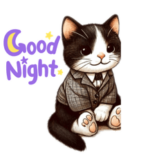 [LINEスタンプ] 猫のイラスト Cute cat