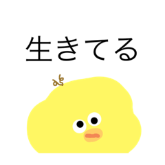 [LINEスタンプ] ピヨの一日