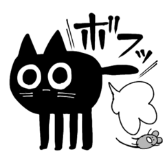 [LINEスタンプ] 日常向きの猫