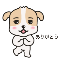 [LINEスタンプ] かわいい子犬 コオ