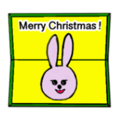 [LINEスタンプ] うさぎ姉さん冬編