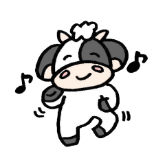 [LINEスタンプ] ゆかいなモーちゃん