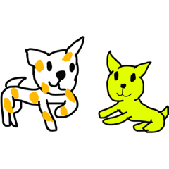 [LINEスタンプ] 捨てチワのラブとブリシェルのマロン