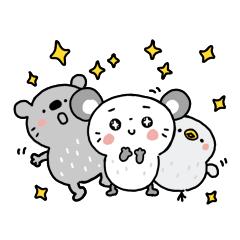 [LINEスタンプ] パンダマウスの日常スタンプ