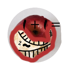 [LINEスタンプ] りんごさん、