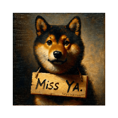 [LINEスタンプ] ShibaRembrandt