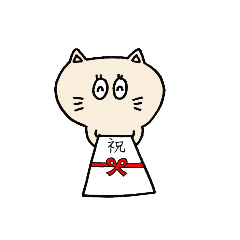 [LINEスタンプ] ねこのもかぷー2