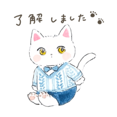 [LINEスタンプ] yopicakesのねこ