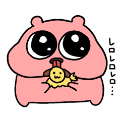 [LINEスタンプ] でぶっち はむすたー3