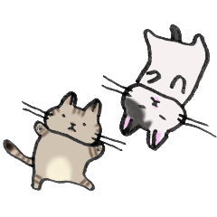 [LINEスタンプ] ねこさんのおだやかな日々