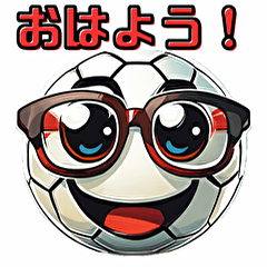 [LINEスタンプ] サッカーボールのボル君スタンプ