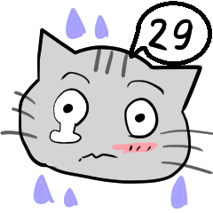 [LINEスタンプ] ひと言伝えるふきだしネコ 29