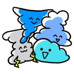 [LINEスタンプ] そらふわ