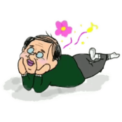 [LINEスタンプ] おじさんの日常( ´灬` )