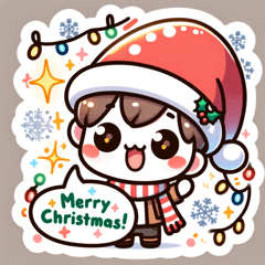 [LINEスタンプ] クリスマスの魔法-楽しい冬のコレクション