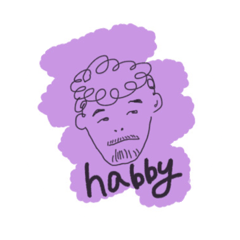 [LINEスタンプ] habby（旦那さん）スタンプ 冬