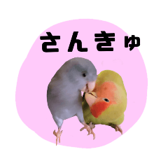 [LINEスタンプ] さくらとまめ