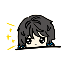 [LINEスタンプ] のんびりちびすけ