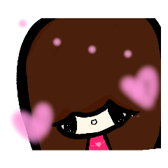 [LINEスタンプ] 乱暴なすず本 恋愛 お菓子やさんごっこ