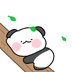 [LINEスタンプ] かわいいパンダストーリー2