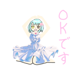 [LINEスタンプ] 春、夏、秋、冬のお姫様の日常