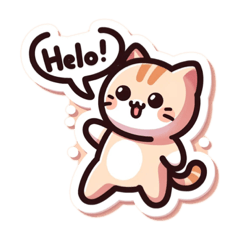 [LINEスタンプ] cute cat and dog stamp