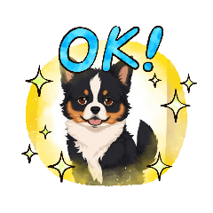 [LINEスタンプ] "ワギングテイルズ：かわいい犬