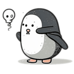 [LINEスタンプ] 激ゆるカワ！ペンギン-Cute Penguin-