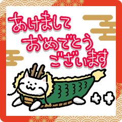 [LINEスタンプ] たつねこ2024スタンプ