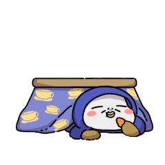 [LINEスタンプ] 冬とHOT純情珈琲