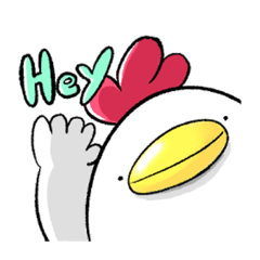 [LINEスタンプ] 庭鳥男