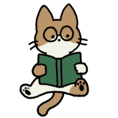 [LINEスタンプ] めがねこっこ。