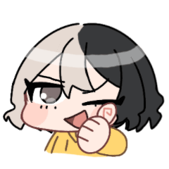 [LINEスタンプ] 動く！朔野もかアニメスタンプ