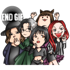 [LINEスタンプ] ENDGiEオリジナルキャラスタンプ