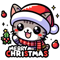 [LINEスタンプ] ミャオズ♡クリスマス＆年末年始の猫たち
