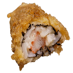 [LINEスタンプ] 食品シリーズ : 巻き寿司 (揚げた)