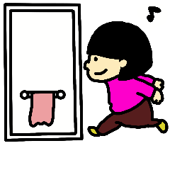 [LINEスタンプ] おかっぱらいふ