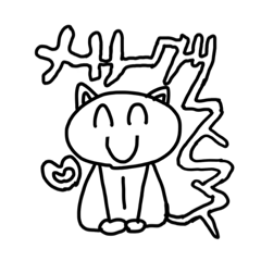 [LINEスタンプ] いいねこスタンプ1234