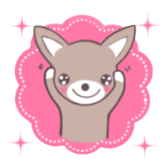 [LINEスタンプ] 大きい耳のワンちゃん ルークです(修正版)