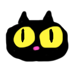 [LINEスタンプ] くろねこよっちゃん