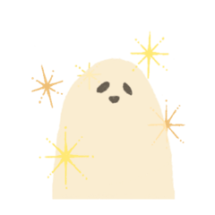 [LINEスタンプ] おばけちゃんスタンプ-ghostamp