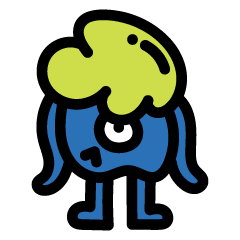 [LINEスタンプ] ポップでカワイイ、モンスタースタンプ